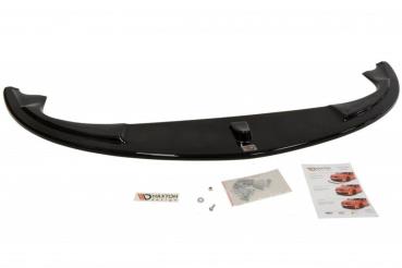 Maxton Design Cup Spoilerlippe Front Ansatz für Alfa Romeo 147 GTA (2002–2010) – ABS Kunststoff schwarz Hochglanz, mit ABE
