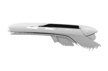 CSR Dachfinnen mit ABE für Audi A3 / S3 / RS3 (8Y) Sportback DF041-K Kupfer matt (keine Lackierung erforderlich)