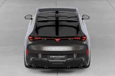 CSR Dachfinnen mit ABE für Cupra Tavascan DF020-C Carbon Look Hochglanz (keine Lackierung erforderlich)