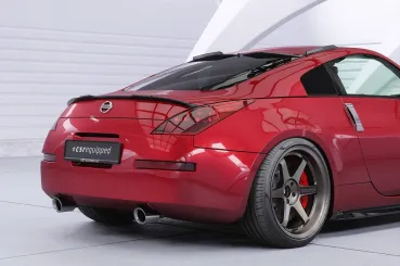 CSR Dachfinnen mit ABE für Nissan 350Z (Z33) Coupe DF043-C Carbon Look Hochglanz (keine Lackierung erforderlich)