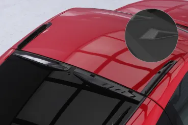 CSR Dachfinnen mit ABE für Nissan 350Z (Z33) Coupe DF043-S Strukturiert schwarz matt (keine Lackierung erforderlich)