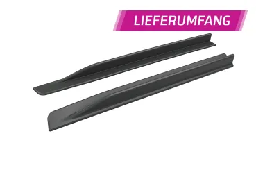 CSR Dachfinnen mit ABE für VW Arteon (Typ 3H) Shooting Brake DF039-G Glossy schwarz Hochglanz (keine Lackierung erforderlich)