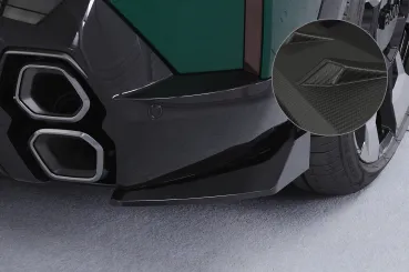 CSR Diffusor | Heckansatz für BMW XM G09 HA502-M Carbon Look matt strukturiert (keine Lackierung erforderlich)