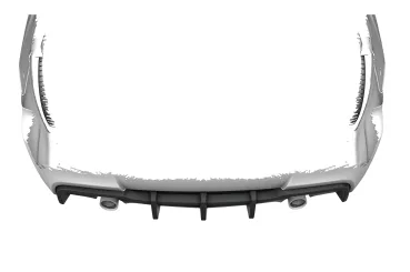 CSR Diffusor | Heckansatz mit ABE für BMW 3er E90 / E91 HA256-K Kupfer matt (keine Lackierung erforderlich)