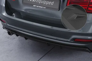CSR Diffusor | Heckansatz mit ABE für BMW 3er F31 Touring LCI HA287-L Lackierung erforderlich (schwarz matt)