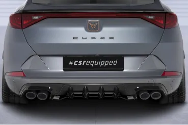 CSR Diffusor | Heckansatz mit ABE für Cupra Formentor HA286-L schwarz matt (Lackierung erforderlich)