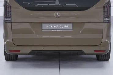 CSR Diffusor | Heckansatz mit ABE für Mercedes-Benz V-Klasse 447 HA426-S schwarz matt strukturiert (keine Lackierung erforderlich)