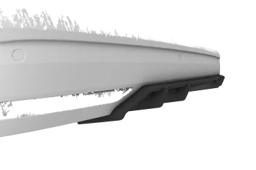 CSR Diffusor | Heckansatz mit ABE für VW T7 (Typ ST) HA453-S Strukturiert schwarz matt (keine Lackierung erforderlich)