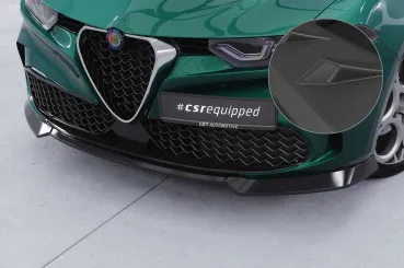 CSR Frontspoiler | Cup-Spoilerlippe mit ABE für Alfa Romeo Tonale CSL905-L schwarz matt (Lackierung erforderlich)