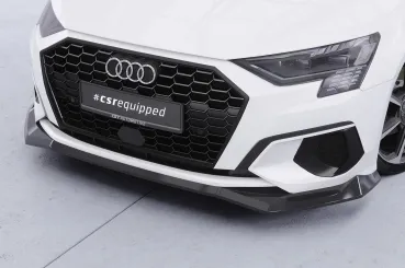 CSR Frontspoiler | Cup-Spoilerlippe mit ABE für Audi A3 8Y Sportback CSL927-K Kupfer matt (keine Lackierung erforderlich)