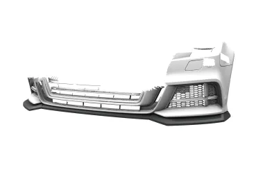 CSR Frontspoiler | Cup-Spoilerlippe mit ABE für Audi A3 S-Line / S3 8V CSL990-L Lackierung erforderlich (unlackiert)