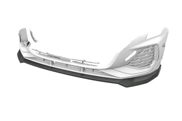 CSR Frontspoiler | Cup-Spoilerlippe mit ABE für Audi A3 S-Line / S3 (8Y) CSL375-L Lackierung erforderlich (unlackiert)