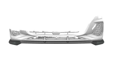 CSR Frontspoiler | Cup-Spoilerlippe mit ABE für Audi A3 S-Line / S3 (8Y) CSL375-L Lackierung erforderlich (unlackiert)