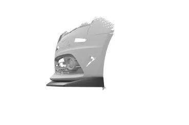 CSR Frontspoiler | Cup-Spoilerlippe mit ABE für Audi A4 S-Line / S4 (B8) CSL997-S Strukturiert schwarz matt (keine Lackierung erforderlich)