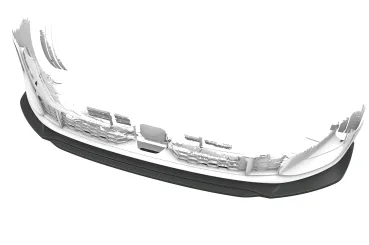 CSR Frontspoiler | Cup-Spoilerlippe mit ABE für Audi A5/ S5 B10 (Typ FU) CSL023-L Lackierung erforderlich (unlackiert)