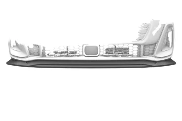 CSR Frontspoiler | Cup-Spoilerlippe mit ABE für Audi A5/ S5 B10 (Typ FU) CSL023-C Carbon Look Hochglanz (keine Lackierung erforderlich)