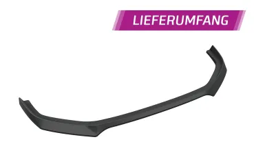 CSR Frontspoiler | Cup-Spoilerlippe mit ABE für Audi A8 (D5) CSL705-L schwarz matt (Lackierung erforderlich)