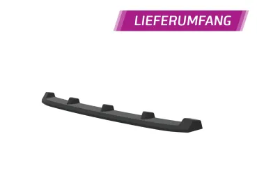 CSR Frontspoiler | Cup-Spoilerlippe mit ABE für Audi A8 (D5) CSL706-C Carbon Look Hochglanz (keine Lackierung erforderlich)