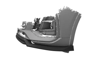CSR Frontspoiler | Cup-Spoilerlippe mit ABE für Audi Q5 (FY/FYT) S-Line / SQ5 (FY) CSL689-G Glossy schwarz Hochglanz (keine Lackierung erforderlich)