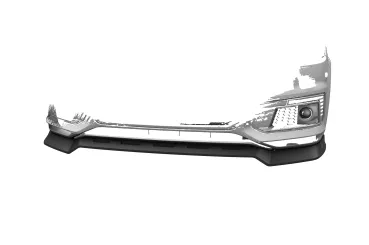 CSR Frontspoiler | Cup-Spoilerlippe mit ABE für Audi Q7 (4M) CSL984-L Lackierung erforderlich (unlackiert)