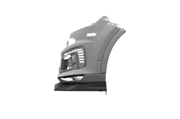 CSR Frontspoiler | Cup-Spoilerlippe mit ABE für Audi Q7 (4M) CSL984-S Strukturiert schwarz matt (keine Lackierung erforderlich)