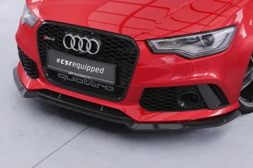 CSR Frontspoiler | Cup-Spoilerlippe mit ABE für Audi RS6 C7 CSL855-K Kupfer matt (keine Lackierung erforderlich)