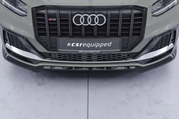 CSR Frontspoiler | Cup-Spoilerlippe mit ABE für Audi SQ2 (GA) CSL839-S schwarz matt strukturiert (keine Lackierung erforderlich)