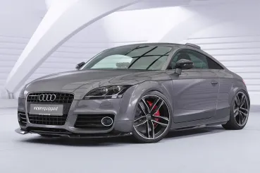 CSR Frontspoiler | Cup-Spoilerlippe mit ABE für Audi TT (8J) S-Line CSL932-K Kupfer matt (keine Lackierung erforderlich)