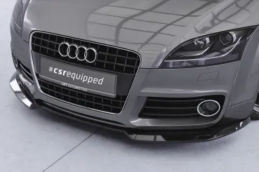 CSR Frontspoiler | Cup-Spoilerlippe mit ABE für Audi TT (8J) S-Line CSL932-K Kupfer matt (keine Lackierung erforderlich)