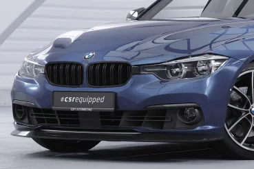 CSR Frontspoiler | Cup-Spoilerlippe mit ABE für BMW 3er F30/F31 CSL366-G Glossy schwarz glänzend (keine Lackierung erforderlich)
