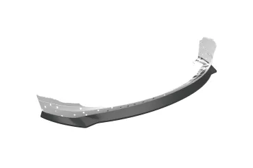 CSR Frontspoiler | Cup-Spoilerlippe mit ABE für BMW 5er E60 / E61 Facelift CSL467-S Strukturiert schwarz matt (keine Lackierung erforderlich)