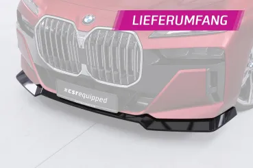 CSR Frontspoiler | Cup-Spoilerlippe mit ABE für BMW 7er G70 / i7 G70 CSL861-K Kupfer matt (keine Lackierung erforderlich)