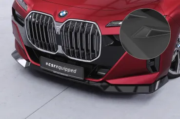 CSR Frontspoiler | Cup-Spoilerlippe mit ABE für BMW 7er G70 / i7 G70 CSL861-L schwarz matt (Lackierung erforderlich)