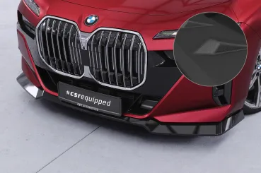 CSR Frontspoiler | Cup-Spoilerlippe mit ABE für BMW 7er G70 / i7 G70 CSL861-S schwarz matt strukturiert (keine Lackierung erforderlich)