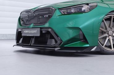 CSR Frontspoiler | Cup-Spoilerlippe mit ABE für BMW M5 G90/G99 CSL986-C Carbon Look Hochglanz (keine Lackierung erforderlich)