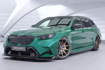 CSR Frontspoiler | Cup-Spoilerlippe mit ABE für BMW M5 G90/G99 CSL986-G Glossy schwarz Hochglanz (keine Lackierung erforderlich)