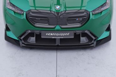 CSR Frontspoiler | Cup-Spoilerlippe mit ABE für BMW M5 G90/G99 CSL986-S Strukturiert schwarz matt (keine Lackierung erforderlich)