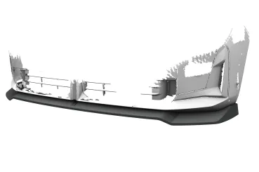 CSR Frontspoiler | Cup-Spoilerlippe mit ABE für BMW X3 G45 CSL980-L Lackierung erforderlich (unlackiert)