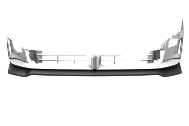 CSR Frontspoiler | Cup-Spoilerlippe mit ABE für BMW X3 G45 CSL980-C Carbon Look Hochglanz (keine Lackierung erforderlich)