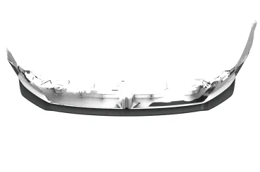 CSR Frontspoiler | Cup-Spoilerlippe mit ABE für BMW X3 G45 CSL980-S Strukturiert schwarz matt (keine Lackierung erforderlich)