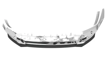 CSR Frontspoiler | Cup-Spoilerlippe mit ABE für BMW X7 G07 CSL979-G Glossy schwarz Hochglanz (keine Lackierung erforderlich)