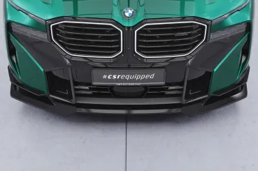 CSR Frontspoiler | Cup-Spoilerlippe mit ABE für BMW XM G09 CSL952-S Strukturiert schwarz matt (keine Lackierung erforderlich)