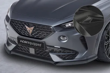 CSR Frontspoiler | Cup-Spoilerlippe mit ABE für Cupra Formentor CSL541-G Glossy schwarz Hochglanz (keine Lackierung erforderlich)