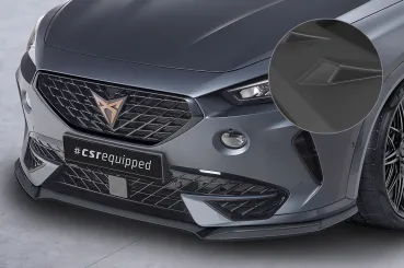 CSR Frontspoiler | Cup-Spoilerlippe mit ABE für Cupra Formentor CSL541-L schwarz matt (Lackierung erforderlich)