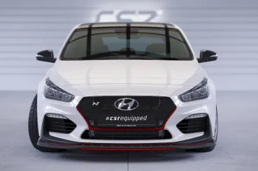 CSR Frontspoiler | Cup-Spoilerlippe mit ABE für Hyundai I30 (PD) N/N-Line CSL479-S Strukturiert schwarz matt (keine Lackierung erforderlich)