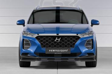CSR Frontspoiler | Cup-Spoilerlippe mit ABE für Hyundai Santa Fe (Typ TM) CSL987-S Strukturiert schwarz matt (keine Lackierung erforderlich)