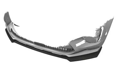 CSR Frontspoiler | Cup-Spoilerlippe mit ABE für Hyundai Santa Fe (Typ TM) CSL987-C Carbon Look Hochglanz (keine Lackierung erforderlich)