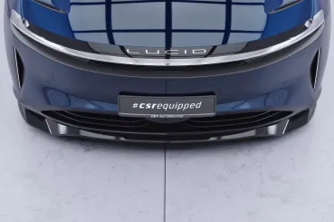 CSR Frontspoiler | Cup-Spoilerlippe mit ABE für Lucid Air CSL983-L schwarz matt (Lackierung erforderlich)