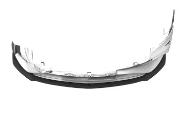 CSR Frontspoiler | Cup-Spoilerlippe mit ABE für Mercedes-Benz A-Klasse W177 AMG / AMG-Line CSL024-S Strukturiert schwarz matt (keine Lackierung erforderlich)