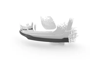 CSR Frontspoiler | Cup-Spoilerlippe mit ABE für Mercedes-Benz EQA (H243) CSL686-C Carbon Look Hochglanz (keine Lackierung erforderlich)